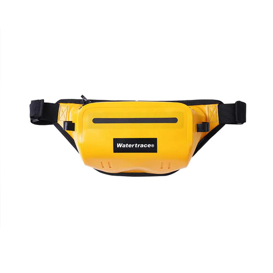 watertrace Waterproof Fanny Pack Snorkeling Bag Waist Bag For Canoe Kayaking Rafting Surfing Swimming Boating Storage Pack Paddle Board (Yellow)