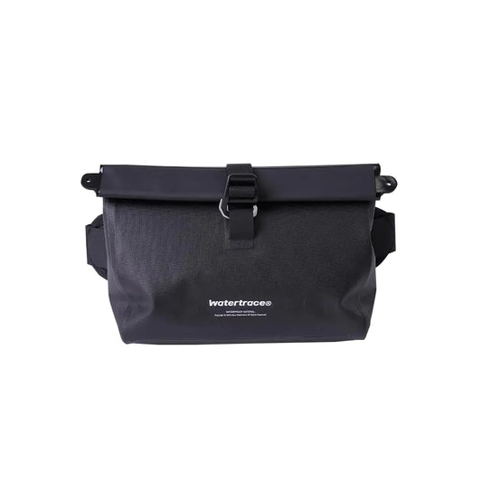 watertrace Waterproof Snorkeling Bag Waterproof Fanny Pack Waist Bag Canoe Kayaking Rafting Surfing Swimming Boating Paddle Board IPX8 (Black)